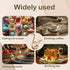 Decorative Gold Swan Base Holder with 6 Pcs Coffee Spoon Set, Creative Dessert Spoons