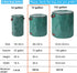 3 Pack 72 4 Gallons Reusable Yard Waste Bags with Lid Extra Large Lawn Leaf Bags Heavy Duty with Handles Garden Waste
