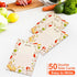Toplive 50 Pack Recipe Cards: 4x6 Double Sided Kitchen Cards, Thick Cardstock for Bridal Showers and Housewarming Gifts
