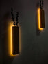 Comtelek Artificial Eucalyptus with LED Lights Wall Planters Rustic Wall Decor with Lights Wall Sconces Fake Vines