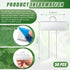 50 3.5'' 1.25'' 6'' Landhoow Pcs Large Garden Plant Markers Metal Plant Labels Sign x with Stake Weatherproof