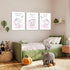 DXOAGXQ decoration(12X16X3 Watercolor Elephant Family Framed Canvas Wall Art,Elephant Nursery Canvas Wall