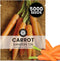 Carrot Danvers 126 5,000 Premium Seeds for Planting Classic, Reliable Heirloom Variety