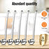 Cunhill 5 Pcs Soup Ladles, Stainless Steel Serving Ladles with Long Handle for Cooking, Stirring, Portioning