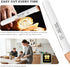 KNZIFPD 8 Inch, Wavy Edge Serrated Bread Knife Cuts Perfect Homemade Bread, Bagels, Cakes - Ultra Sharp Stainless Steel