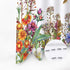BECAN Beautiful Watercolor Flowers Shower Curtain, Thickening Polyester Fabric, 72 x 72 Inches