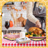 Leinuosen 8 Sets Sets Pcs Yellow Bee Kitchen Towels and Dishcloths Oven Mitts and Pot Holders Absorbent Kitchen Gloves