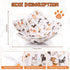 Cunhill Microwave Bowl Holders 4 Pcs Bowl Potholders Soup Bowl Cozy Bowl Hot Bowl Holder Multipurpose Hot Heat Proof Plate Holder Pot Holders for Kitchen Supplies (Dog Style) by Cunhill