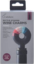 Wine Charms and Bottle Stopper Set