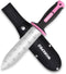 WORKPRO Hori Hori Garden Knife, 7" Stainless Steel Blade, Ergonomic TRP Handle for Weeding, Planting, Digging