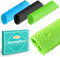 KornaDoz 3 Pcs Silicone Garlic Peeler Tube Roller, Food-Grade & Effortless Skin Remover,