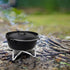 Stanbroil 8" Stainless Steel Folding Dutch Oven Lid Stand for Campfire Cooking, 4-in-1 Tool