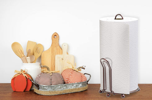 Simple Houseware Paper Towel Holder, Bronze