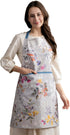 Maison d'Hermine 100% Cotton Kitchen Apron for Women with Pocket - Chef Apron for Men, Cooking, Gardening, Server