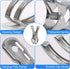 Coideal Beach Towel Chair Clips - 10 Pack Heavy Duty Stainless Steel Pool Cover Clips for Windproof Sunbed Lounge
