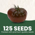 125 2026 600 Cherokee Purple Tomato Premium Seeds for Planting Rich, Juicy, Historic Heirloom for the Season Milligram