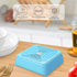 USB Powered Portable Dishwasher, Mini Ultrasonic Efficient Cleaning for Travel & Kitchen Tableware, Blue