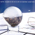 SATINIOR 2 Pack Crystal Ball Stand, Clear Sphere Holder Base for Display 60mm to 90mm Balls