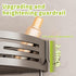 shengtianvdi 6 Shower Caddy Suction Cup, No Drilling Rustproof Bathroom Shower Shelf,Hanging Corner Shower Shelves