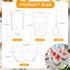 300 Packs 5oz 3 tchrules Dessert Cups with Spoons, Styles Mini Plastic Appetizer Cups, Clear Parfait Cup for Party
