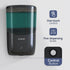 AIKE Wall Mount Automatic Soap Dispenser for Liquid Soap, Battery Operated - Black, Model AK1216