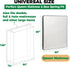 Queen Mattress Bags for Moving & Storage, Heavy Duty 4mil Reusable Waterproof Plastic Cover for Queen Size Bed