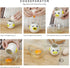 Cartoon Egg Separator Mini Egg White and Yolk Separator Practical and Simple Ceramic Egg Separator Suitable for Kitchen