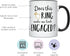 YouNique Designs Engagement Mug, Does This Ring Make Me Look Engaged, 11 Ounces