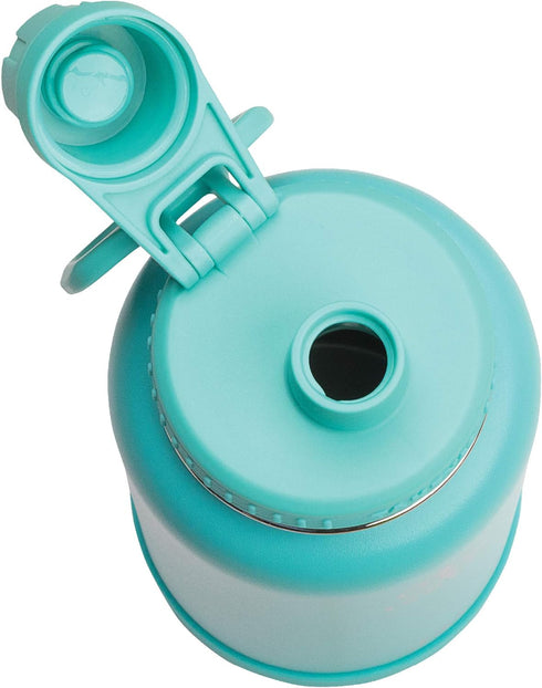 Takeya Actives 40 oz Vacuum Insulated Stainless Steel Water Bottle, Spout Lid, Premium Quality, Teal