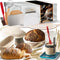 Illumive Sourdough starter kit, Inclusive sourdough bread baking supplies. Sourdough Starter Jar, banneton