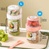 daasigwaa Jar(Pink,29.5oz) Breakfast On The Go Cups, Salad Cup To Go, Take And Go Yogurt Cereal Overnight Oats Snack
