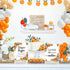 50 1 50 Senfaro Little Cutie Orange Diaper Raffle Tickets and Sign Baby Shower Games Orange Theme Guess How Many Cuties