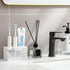 rejomiik Toothbrush Holders for Bathroom Countertop, 3 Slots Electric Tooth Brushing Storage Organizer for Toiletries,