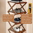 Closet Closet, (6 Simcat Shoe Rack for Bamboo Shoe Storage Freestanding Shoe Storage Shelf for Entryway, Front Door