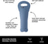 BUILT One Bottle Insulated Wine Tote, Lightweight, Tear- and Water-resistant Carrier for Home Travel, Pacific Blue