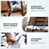 44 Inches Adirondack Chair Cushion Waterproof Indoor Outdoor Rocking Chair Cushion Patio High Back Chair Cushions