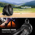 Odoland 2 Packs 10000mAh Camping Rechargeable Fan with Hanging Hook, Portable Battery Operated Tent Fan