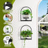2 Pack PEKGRIL Wall Plant Holders, Metal Window Planters Shelves, Indoor Plants Stands, Wall Decor Planter Hanging