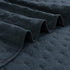 Set 3 90x90 inches ROARINGWILD Navy Blue Queen Size Quilt Bedding with Pillow Shams, Lightweight Soft Bedspread