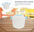 HEMOTON Microwave Cookware - Small Microwave Cooker for Rice, Easy Cooking Container for Rice, Soup & Pasta