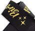 'Birthday Bitch' Sash, Crown Tiara & Party Supplies Kit, Black Glitter Sash for Women's Birthday Gifts