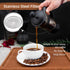 RAINBEAN Mini French Press Coffee Maker, 1 Cup, 12oz, Stainless Steel Filter, Maximum Flavor Brewer