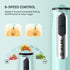 ISILER Immersion Hand Blender, 500-Watt 5-in-1 Stick Blender with 860ml Food Chopper, 600ml Container, Milk Frother,