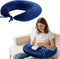 IFOYO Ergonomic Gaming Pillow for Lap, Blue U-Shaped Crochet Pillow for Lap