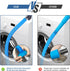 2 Pieces Dryer Vent Cleaner Kit, Compatible with All Vacuum Cleaners, Lint Brush and Hose Attachment