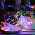 1 Pack (5m/16ft Sanniu Led Fairy Lights Battery Operated, Mini Battery Powered Copper Wire Starry String Lights