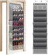 Over The Door Shoe Organizer - 8 Tier Hanging Shoe Organizer with