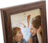 5x7 Set 12 5x 7 5x7 EYMPEU Picture Frames Rustic Brown Walnut Wood Color of Multi Display Wooden Colored Photo Frames