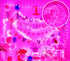 Ranlraka 20 Wine Bottle Lights with Cork Mini Fairy String Lights Battery Operated LED Pink Fairy Lights Party