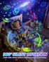 360 Rocket Night Light Projector for Kids Boys Toddlers Sensory Toys with Music&Films,Nightlight Lamp Astronaut Ceiling